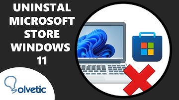 How to UNINSTALL MICROSOFT STORE Windows 11 POWERSHELL ✔️