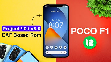 Project 404 v5.0 CAF Based Custom Rom | POCO F1 | Official Android 12L | TWRP Recovery