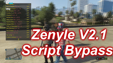 GTAV Zenyle V2.1 + Script Bypass 1.27/TU27