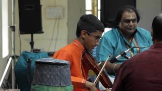 Srinath Hariharan's Violin Arangetram- Gananathane - Saranga