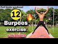 12 burpees exercise variations   fat burning workout   army nagar 