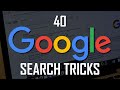 40 Google Search Tricks Most People Don't Know About! 2020