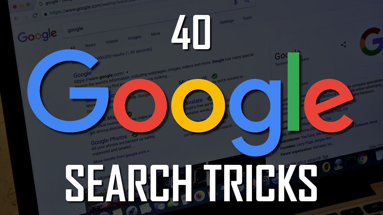 Fun Google Search Tricks, Tips and Tools