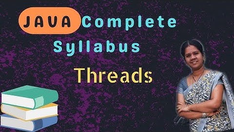 Threads in java || 42 ||java course in telugu