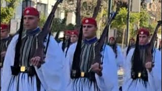 Greek  Guard 💂🏻Full Sunday Parade 2025 athensgreece.#athens  #history #travel #greek