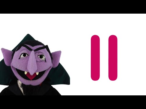 Sesame Street The Counts Number Of The Day Song 11
