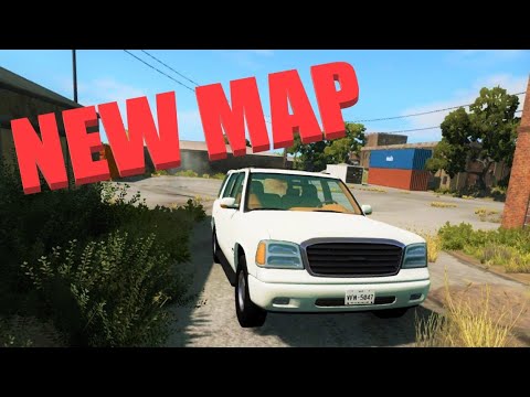 creating a map in beamng drive