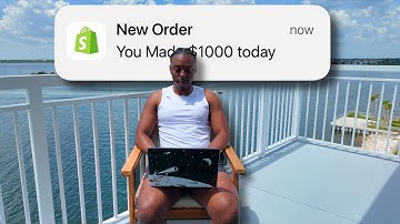 how to go from $0 to $1k/day in 7 days with AI dropshipping