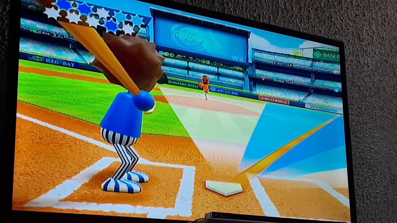 Wii Sports Baseball Swing Control Aaron Vs Blink YouTube