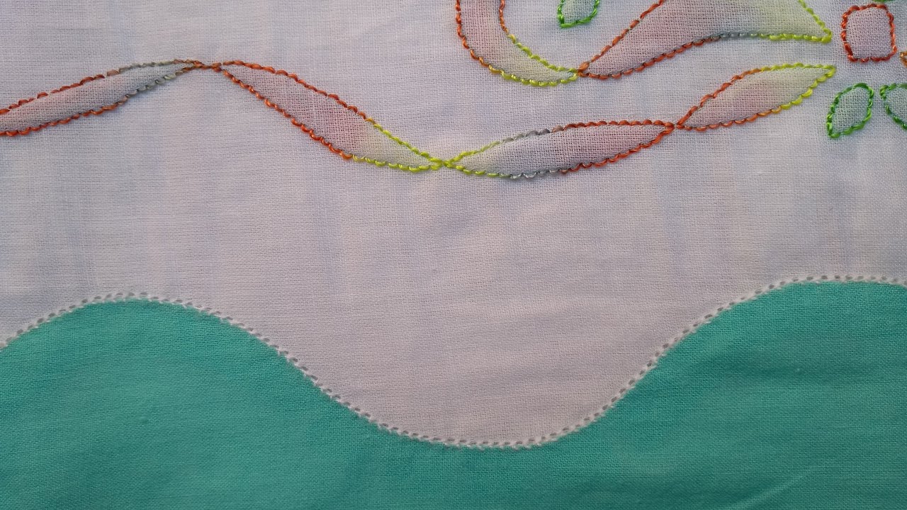 Como Bordar Ponto Paris #linhasvaricor #rococó #vembordarcomigo