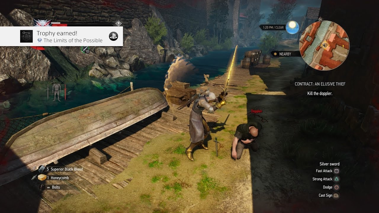 Platinum Trophy for The Witcher 3 Wild Hunt (Even Odds