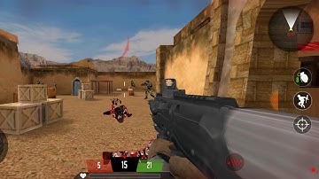 Fps Commando Strike: Level Dustown # 1to5 || Commando Strike || Android Gameplay Video || @AH Gamers