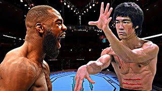 BRUCE LEE VS JON JONES 😱*WAR* (EA SPORTS UFC 4) BRUCE LEE KNOCKOUTS | UFC KNOCKOUTS | UFC BRUCE LEE