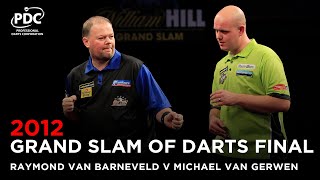 BRILLIANT BARNEY! | Van Gerwen v Van Barneveld | 2012 Grand Slam of Darts Final