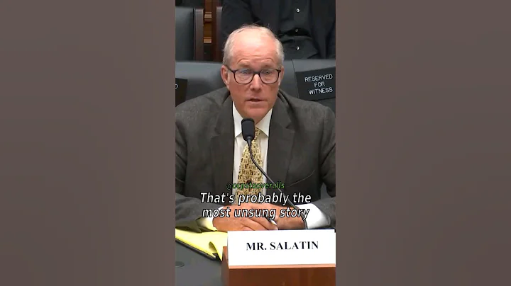 Joel Salatin Speaks on H.R. 3835 The PRIME Act 🇺🇲 #reels #shorts #Polyface #farming #OCPsToOveralls