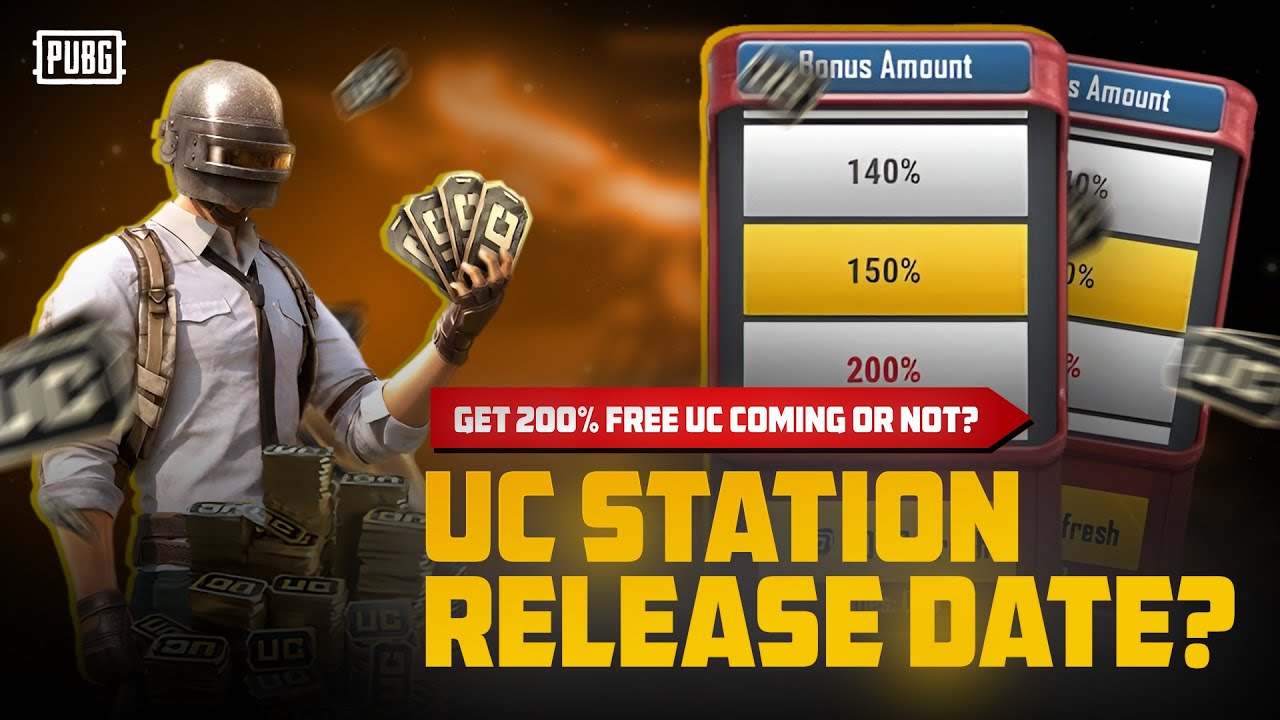 UC Station Release Date | Pubg Mobile UC Station Event Returning? | Free UC Trick