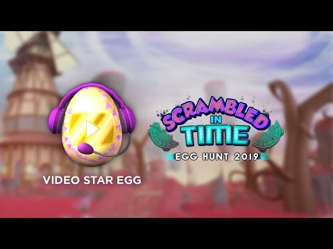 Video Star Egg Roblox Egg Hunt 2019 Announcement Youtube