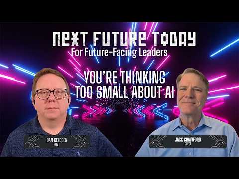 Thumbnail for episode 30: You're Thinking Too Small About AI