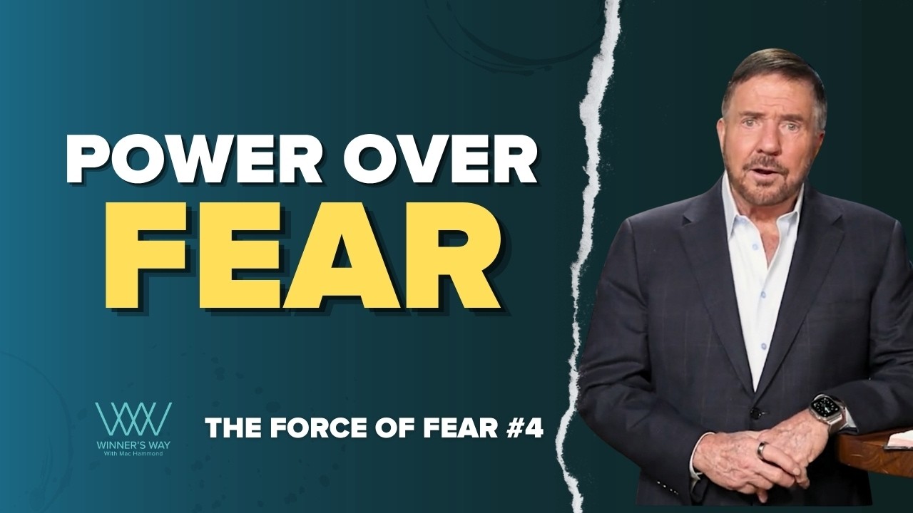 Partner with us at mhm.gives/partner

This is part 4 in a 5-part teaching series entitled "The Force of Fear." Pastor Mac Hammond will teach you how to overcome fear using principles from the Bible.  You will learn how to take power over the fear and anxiety in your life and live a more free and happy life in the process.   

Catch up on what you missed here:
Part 1: https://youtu.be/gHWTxh2rNcw
Part 2: https://youtu.be/eKMQ27H7TpA
Part 3: https://youtu.be/cOxn8sN8fTM

We'd love to connect with you on our socials. Our links are: 
• Instagram: https://www.instagram.com/machammondmin
• Facebook: https://www.facebook.com/pastormachammond 
• Facebook: https://www.facebook.com/lynneghammond 
• Website: https://machammond.org/
• X: https://x.com/machammondmin 
• X: https://x.com/lynneghammond 

Partner with our global church planting efforts or become a ministry partner over at https://machammond.org.

Click here to donate to Mac Hammond Ministries: https://bit.ly/3W2UH4N.
#MacHammond #inspiration #churchplanting #motivation #encouragement #dailydevo
