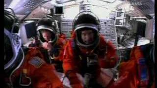 STS-118 Launch Cockpit Video