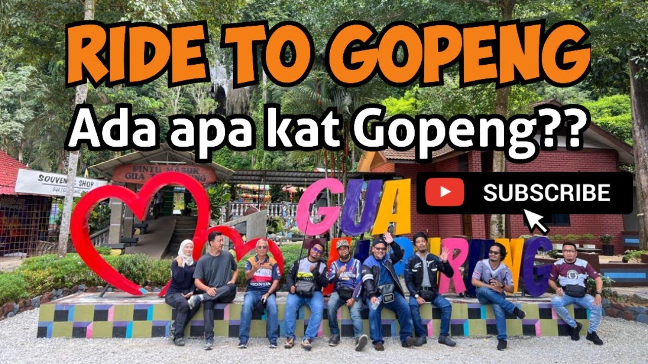 Ride ke Gopeng, Perak | Makan Murah #motovlogger #scooter