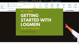 LogMeIn Tutorial.  Learn Remote Control, set up Dual Monitors and more, so you can work from home.