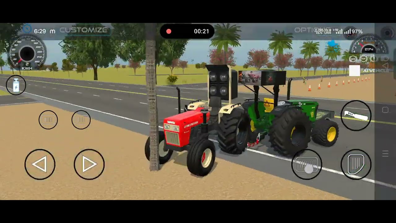 Swaraj v/s John Deere tochan 😮