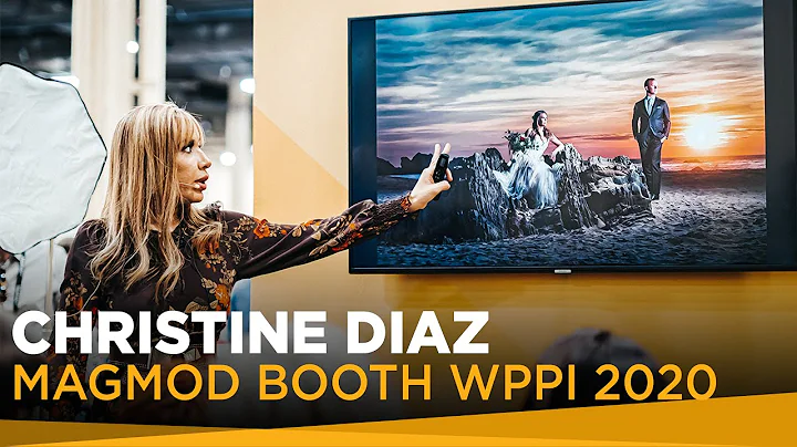 Christine Diaz at the MagMod Booth - WPPI 2020