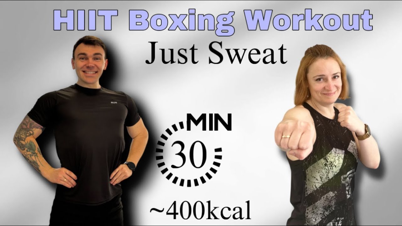 HIIT Boxing Workout #5 – 30 Min Walking + Boxing | No Rest, Just Sweat | Full Body HIIT