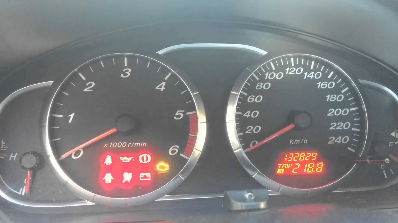 2004 mazda 6 check engine light