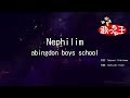 【カラオケ】Nephilim/abingdon boys school