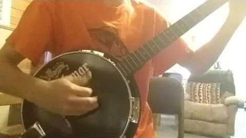 Jonathan Hanson Playing Banjo