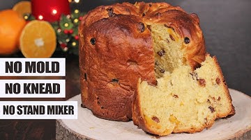 Panettone | Easy No Mold No Knead Italian Fruit Christmas Bread | How Tasty Channel