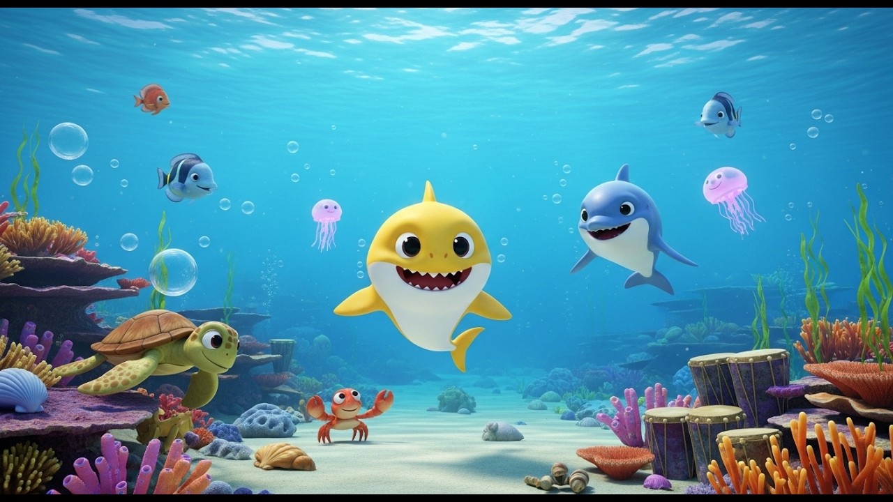 Baby Shark Dance | Fun Kids Dance Song | Nursery Rhymes & Kids Songs for Children