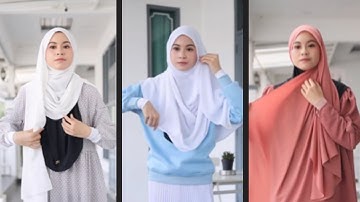 9 TUTORIAL SHAWL 2023 – CARA PAKAI TUDUNG SHAWL SIMPLE DAN CANTIK – QotrunNada