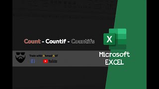 شرح الدالات Count - Countif - Countifs