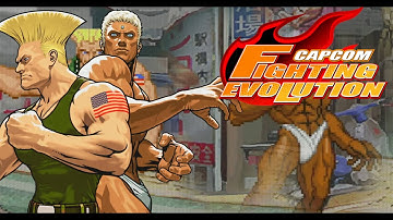 〖 𝐏𝐒𝟓 〗Fighting Collection 2〖 Capcom Fighting Evolution / Guile & Urien  Arcade Playthrough 〗