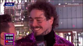 Times Square, New York City Party Bell Ring In The New Year 2020 Nyre