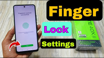 Infinix Note 40x 5g Fingerprint Lock Kaise Lagaye