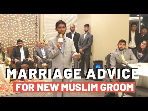 Groom Converts to Islam, Gets Married and Receives THIS Advice