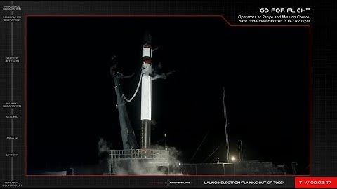 Rocket Lab Running Out Of Toes Launch (as streamed live 15/5/21)