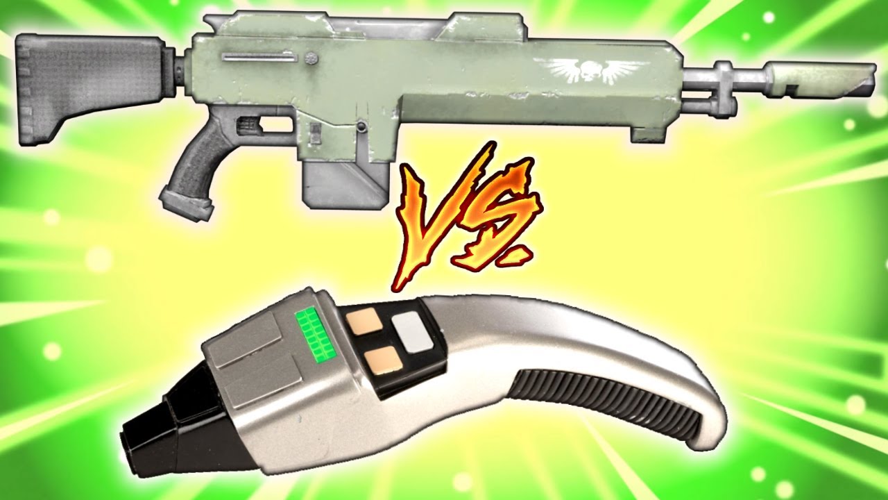 WARHAMMER 40K  VS STAR TREK - Laser and Phasers
