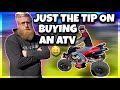 Tips for buying an ATV | Banshee Build Update