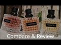 Valentino Donna Born in Roma Perfume Range Review//compare and review
