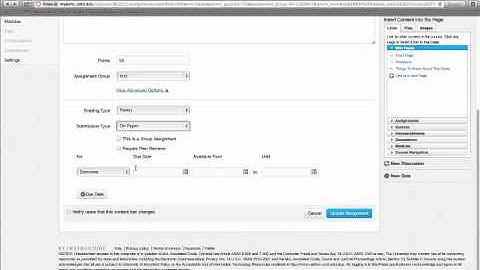 Creating an Assignment with Multiple Due Dates by Class Section