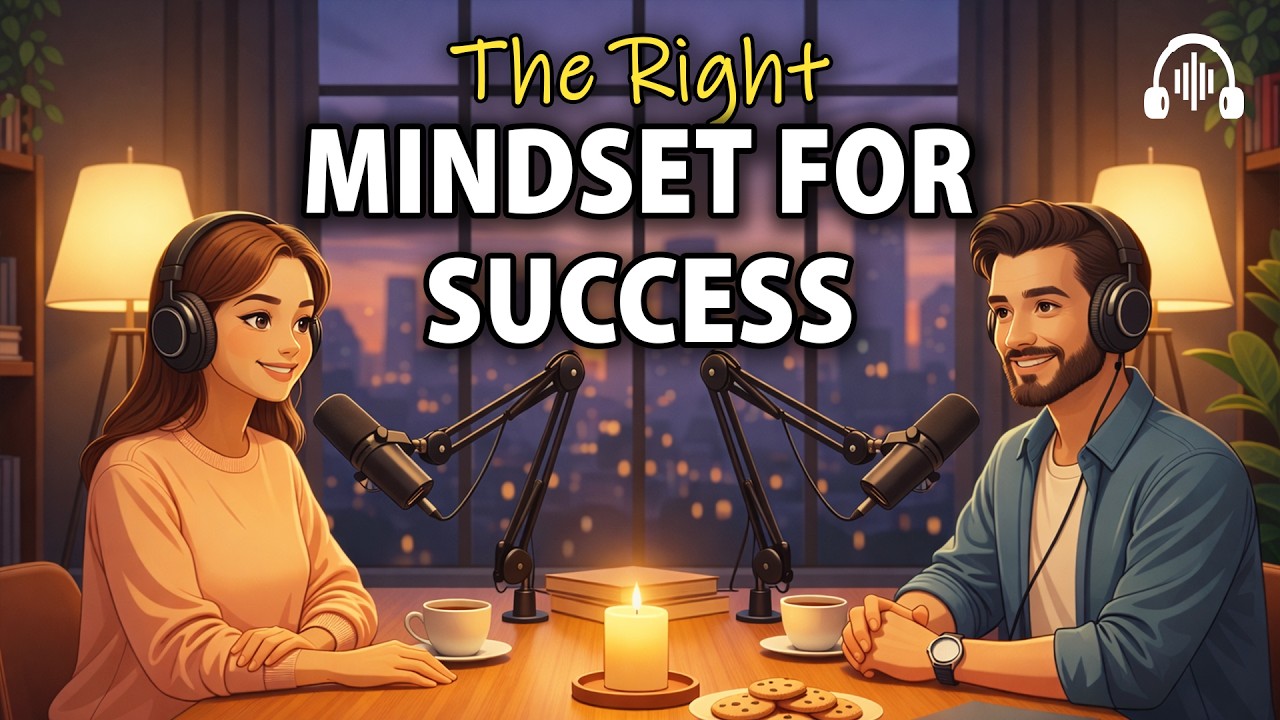 The Right Mindset for Success | Easy English Conversation Podcast