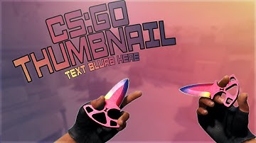 Free CS:GO Thumbnail Template
