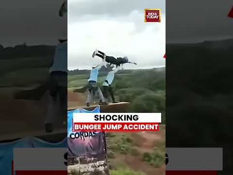 Video Bungee Jump Tragedy: 21-Year-Old Dies While Bungee Jumping | Brazil | Sao Paulo | Viral Video