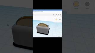 Making a #3d toaster for no reason with #tinkercad