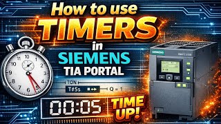 How to Use Timers (TON, TOF, TONR) | PLC Programming Tutorial | Siemens TIA Portal